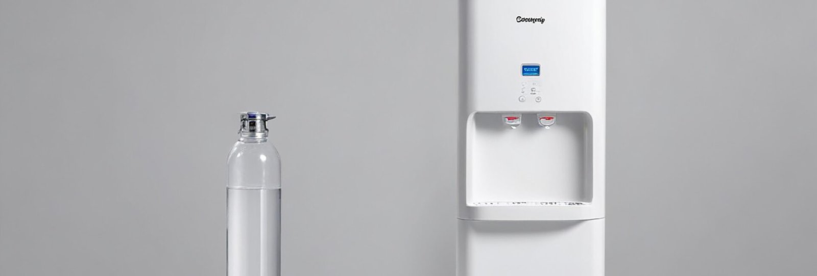 water dispenser with bottle water